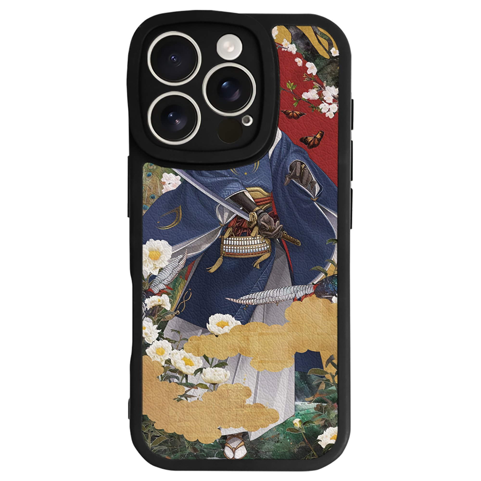 （画像用） 刀剣乱舞 Touken Ranbu 【iPhone 16シリーズ対応】シリコンスマホケース（レザー調） 材質：シリコン